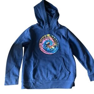 Super Mario Old Navy Hoodie Sweatshirt Kids Size M(8) Nintendo Pullover‎